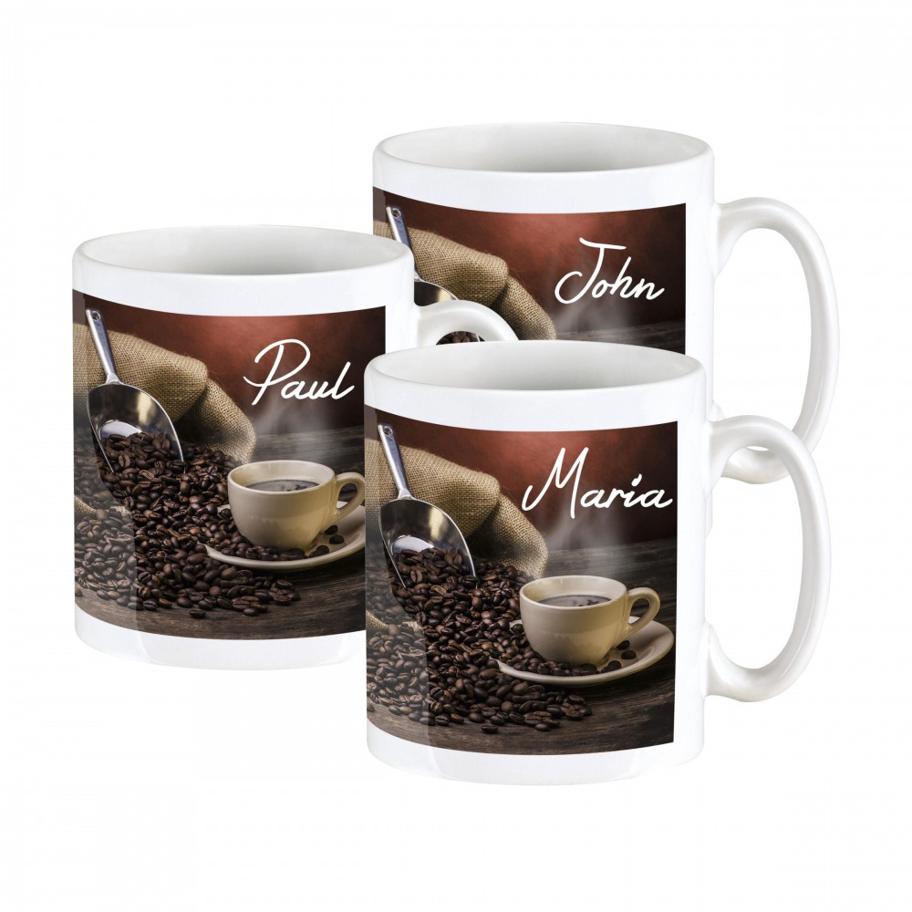 Full colour mok wit 35 cl, grote witte mok voor full colour foto- en logobedrukking, foto 2